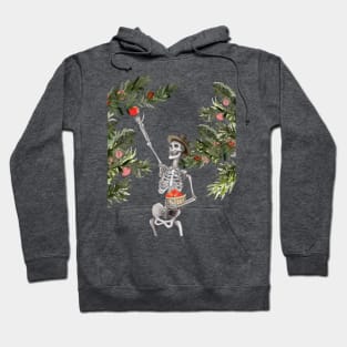 Apple Picker Skeleton Hoodie